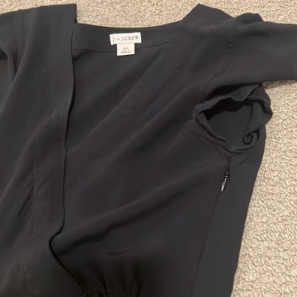 JCrew black blouse in size 00 - Picture 3 of 4